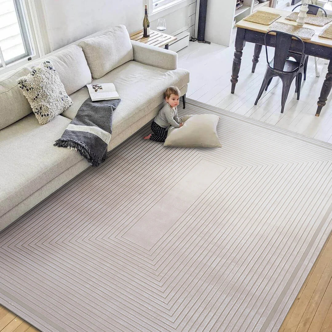 Dolce Vita Halı Donna 8251 Pearl Modern Salon Halısı