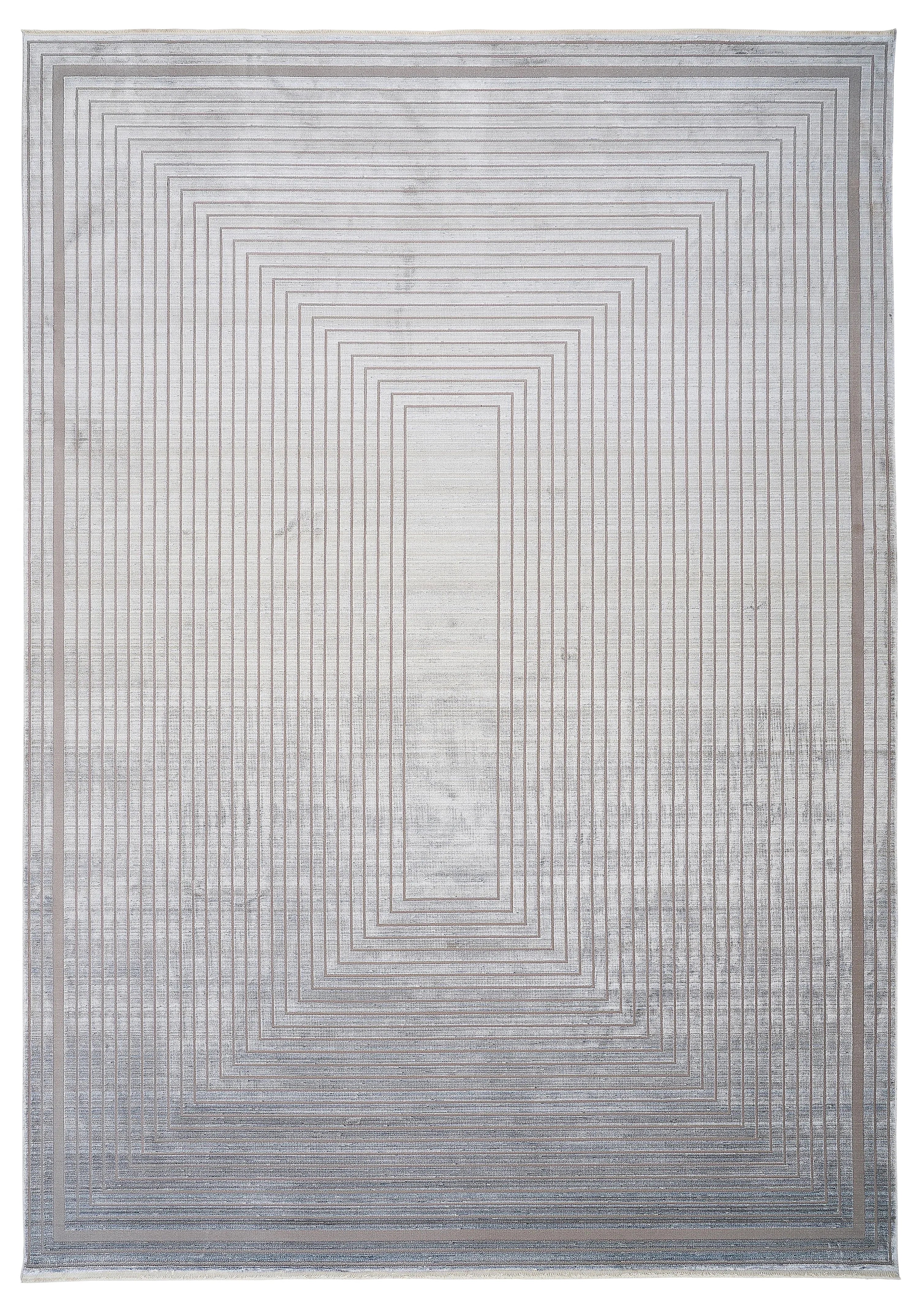 Dolce Vita Halı Donna 8252 Satin Silver Modern Salon Halısı