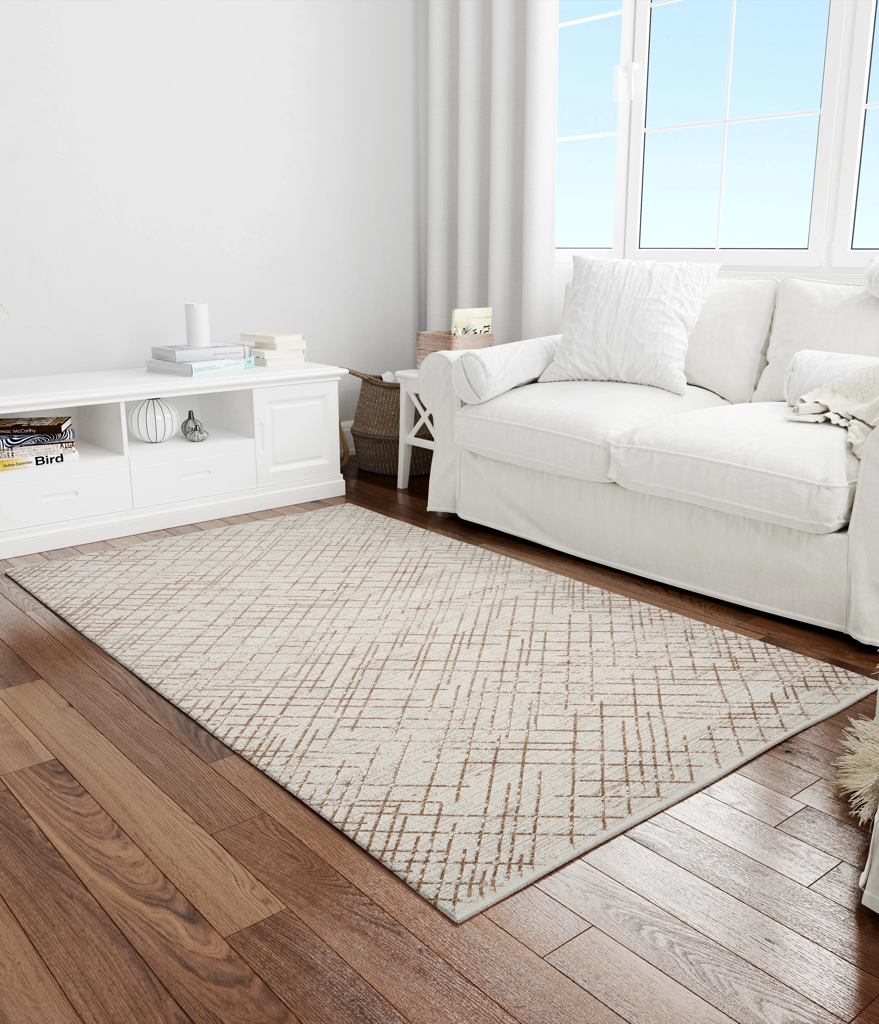 Dolce Vita Halı Monza 4202 Mustard İskandinav Halı