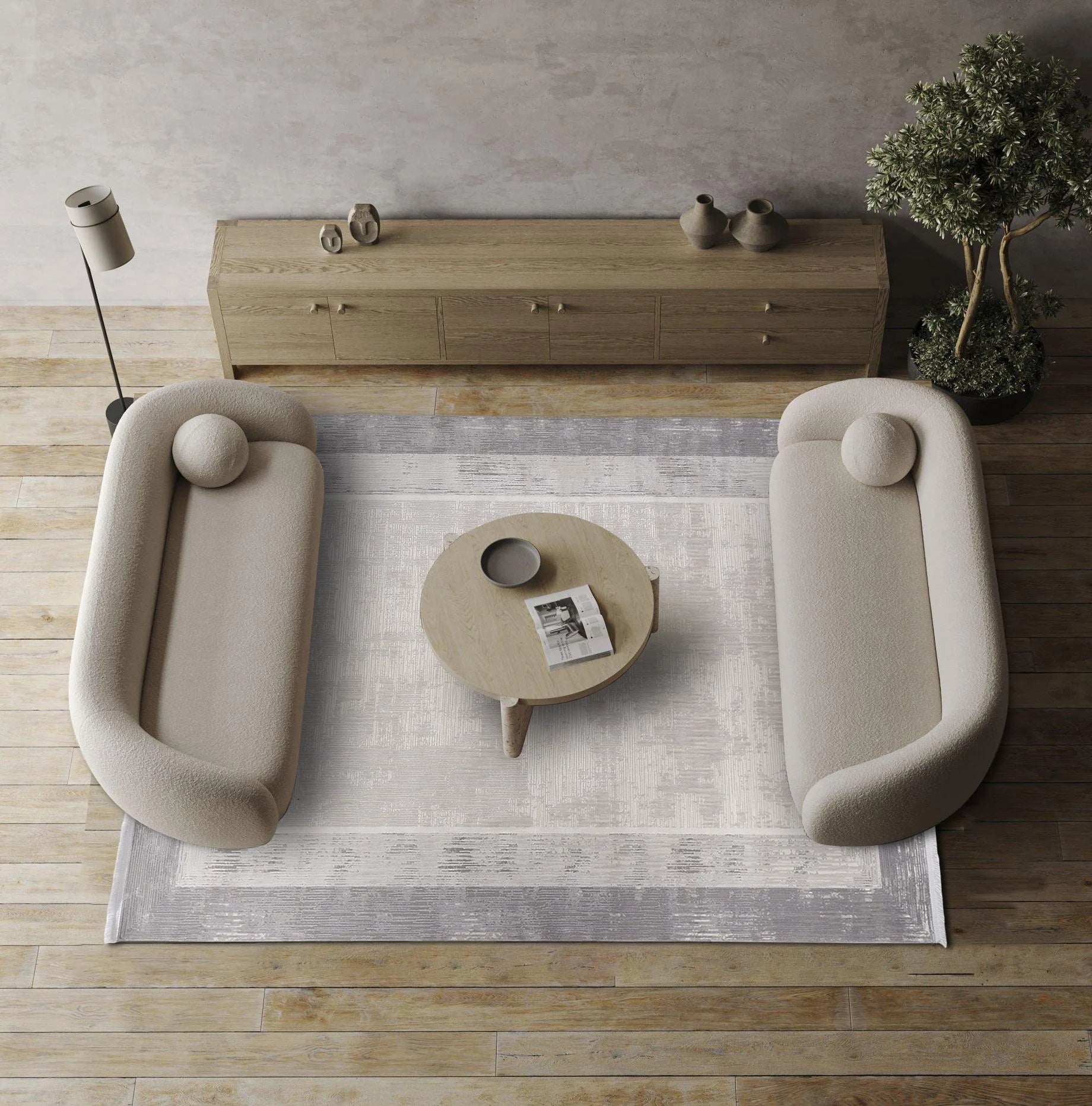 Dolce Vita Halı Opera 8503 Pool Modern Salon Halısı