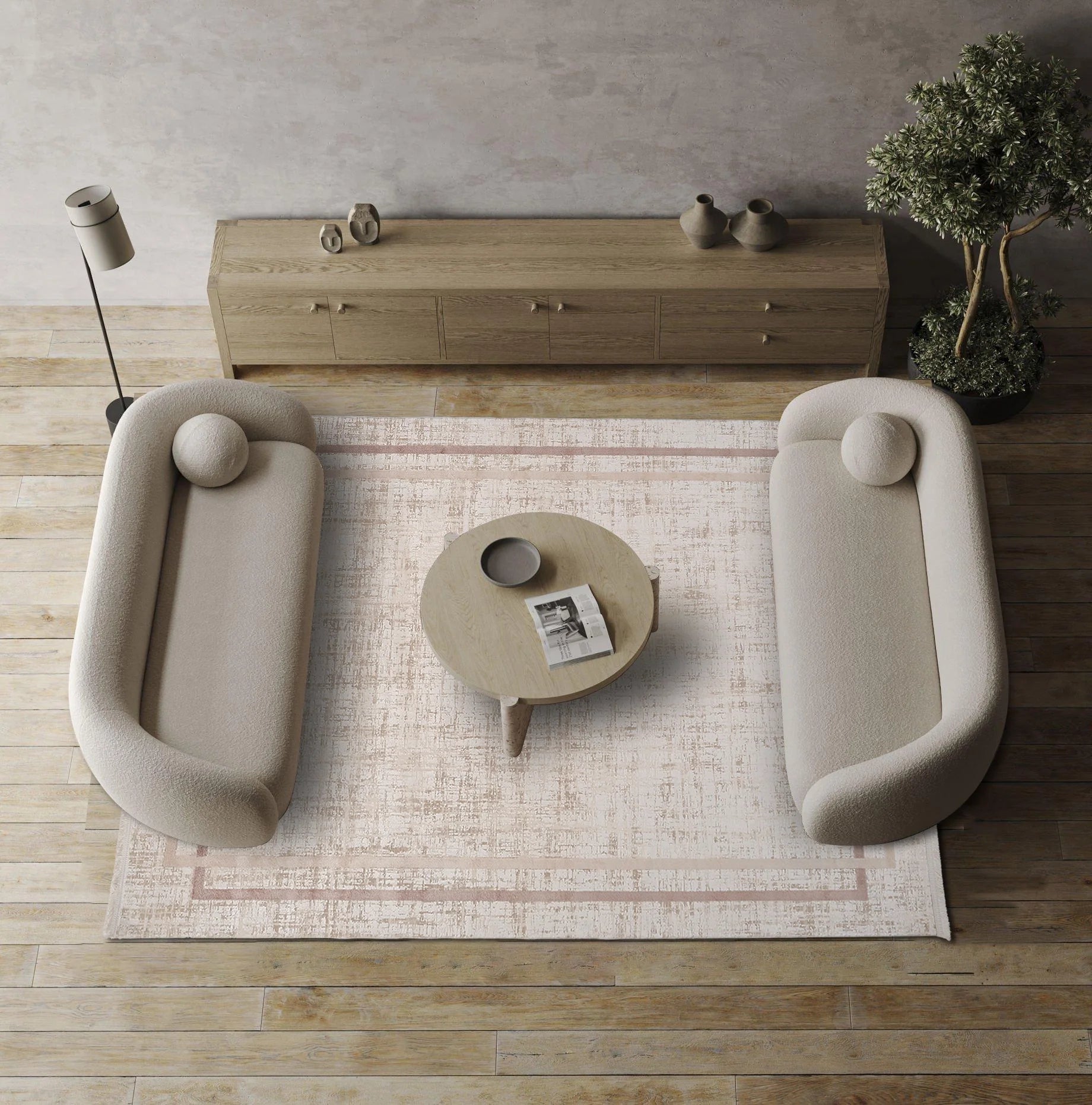 Dolce Vita Halı Opera 8509 Silk Modern Salon Halısı