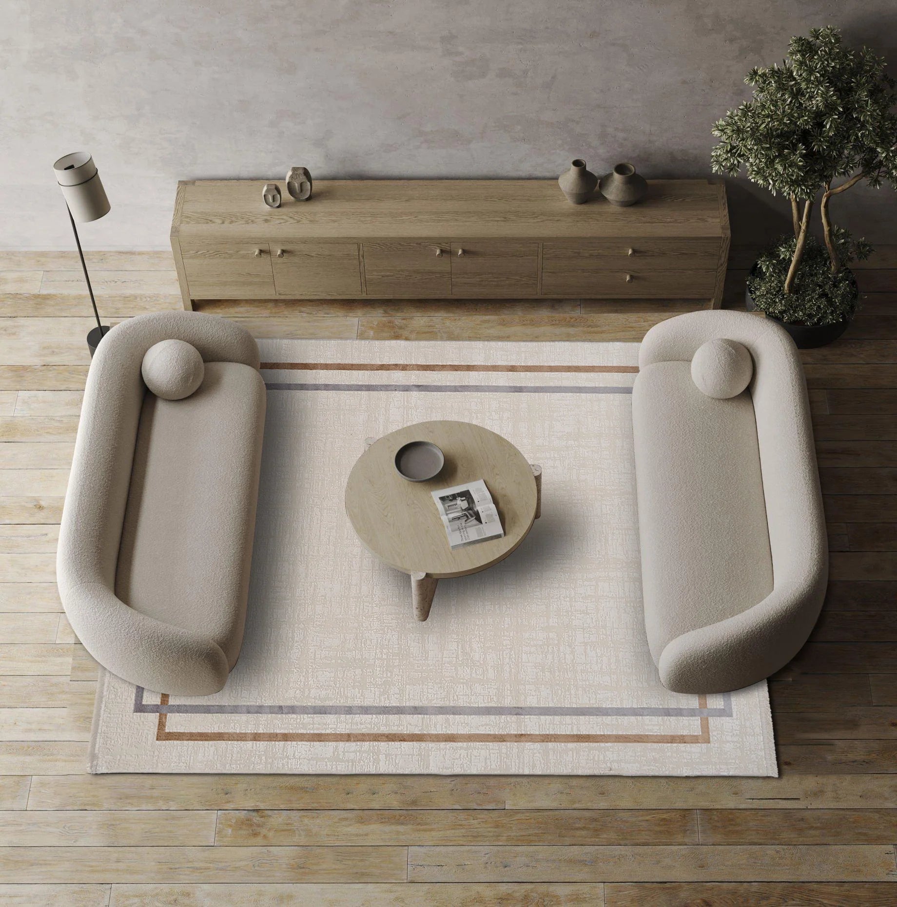 Dolce Vita Halı Opera 8510 Internal Modern Salon Halısı