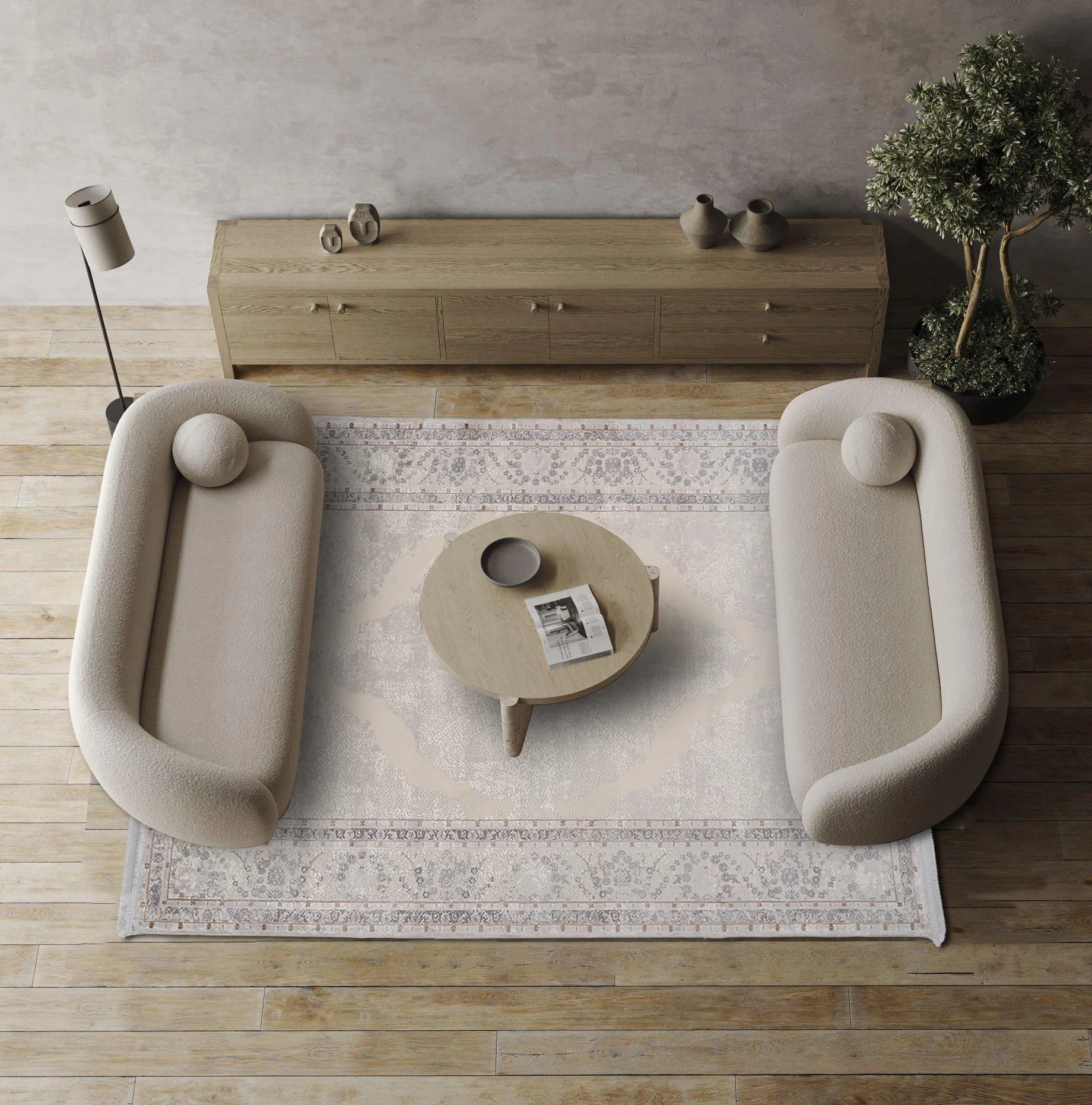 Dolce Vita Halı Opera 8511 Mansion Modern Salon Halısı