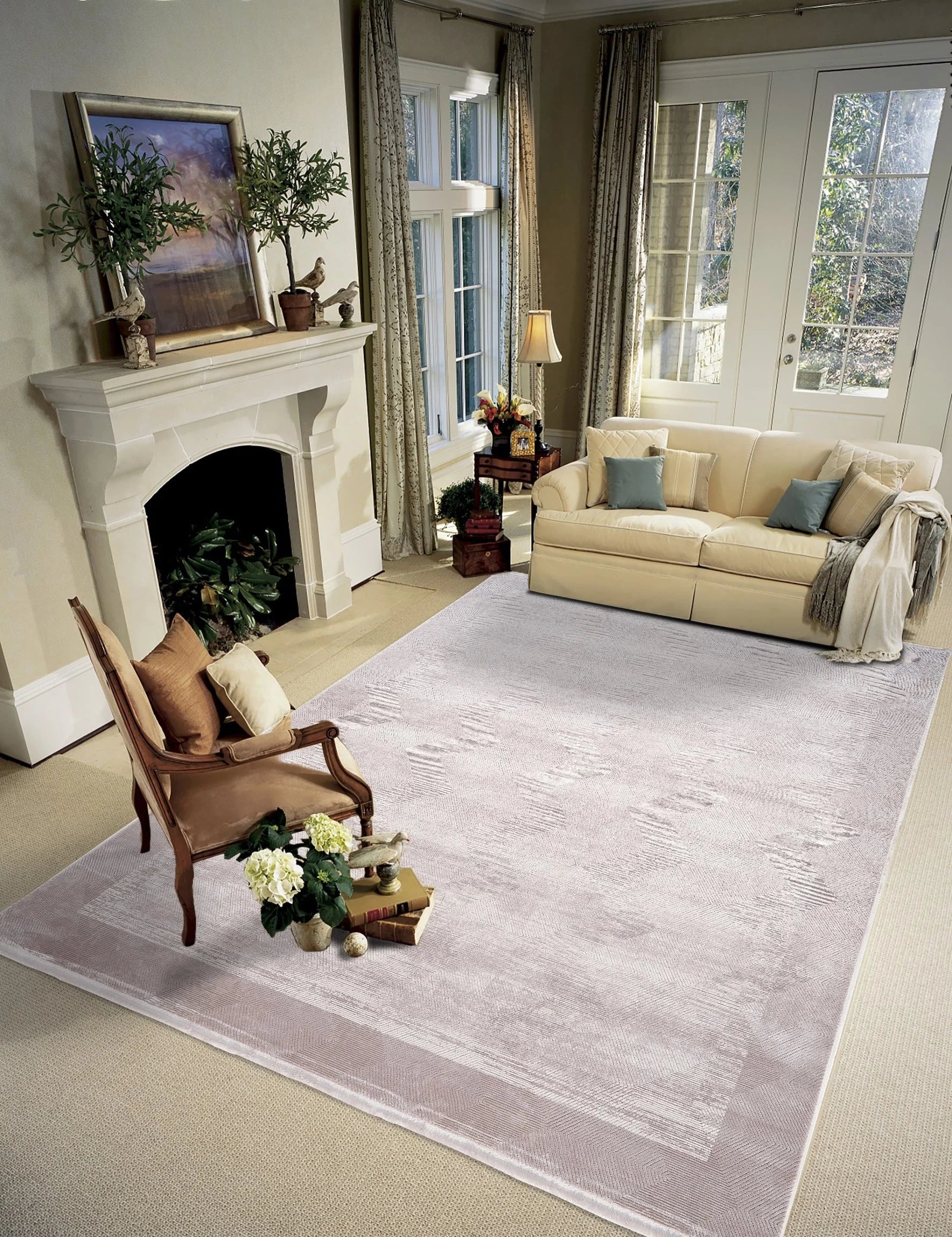 Dolce Vita Halı Prime 8301 Plain Salon Halısı