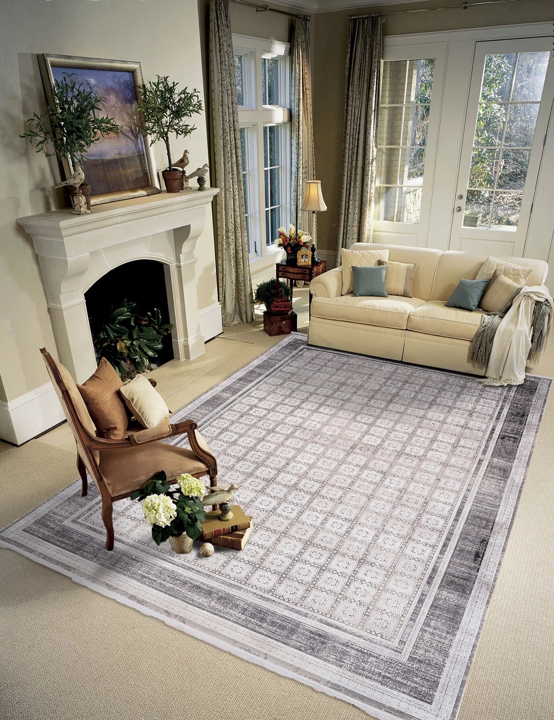 Dolce Vita Halı Prime 8306 Angle Salon Halısı